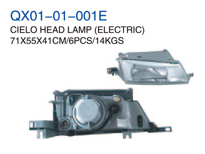 CIELO HEAD LAMP ELECTRIC