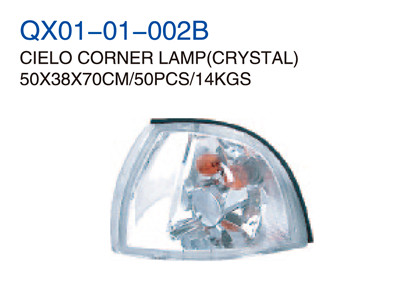 CIELO CORNER LAMP CRYSTAL