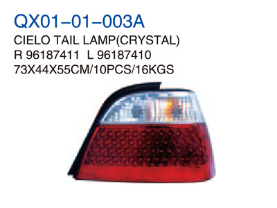 CIELO TAIL LAMP CRYSTAL