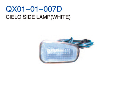 CIELO SIDE LAMP WHITE