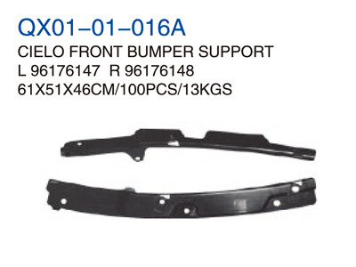 CIELO FRONT BUMPER SUPPORT