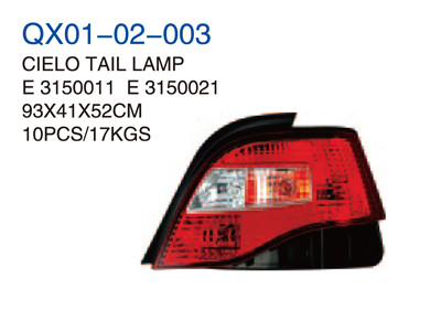 CIELO TAIL LAMP