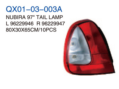 NUBIRA97"TAIL LAMP