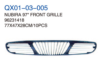 NUBIRA97" FRONT GRILLE