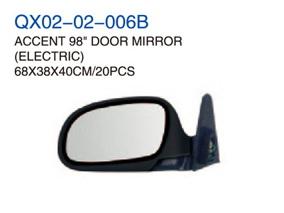 ACCENT 98" DOOR MIRROR EIECTRIC