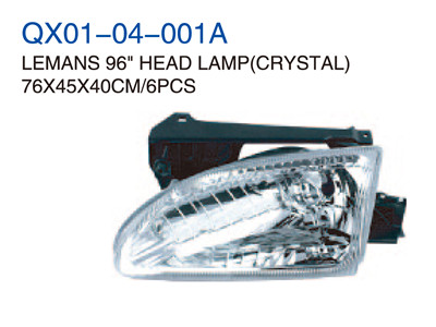 LEMANS 96"HEAD LAMP CRYSTAL