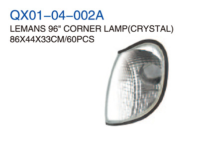 LEMANS96"CORNER LAMP CRYSTAL