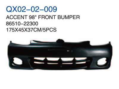 ACCENT 98" FRONT BUMPER