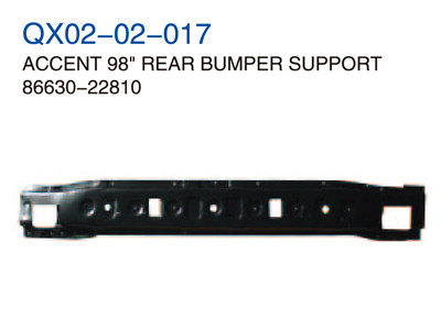 ACCENT 98" REAR BUMPER SUPPORT