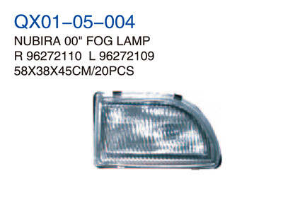 NUBIRA00"FOG LAMP 