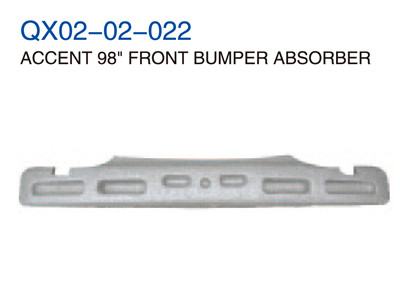 ACCENT 98" FRONT BUMPER ABSORBER