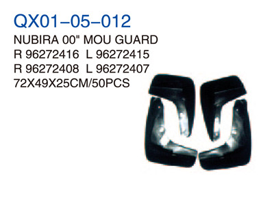 NUBIRA00"MUDGUARD