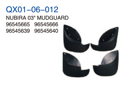 NUBIRA 03"MUDGUARD