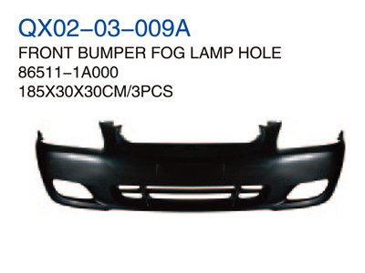 FRONT BUMPER FOG LAMP HOLE