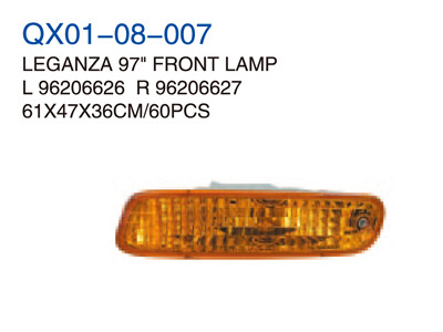 LEGANZA97"FRONT LAMP