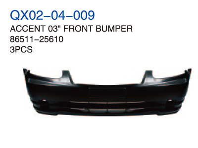 ACCEN 03" FRONT BUMPER