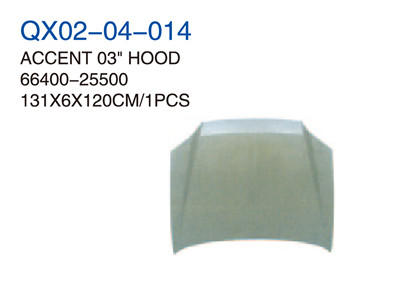 ACCEN 03" HOOD