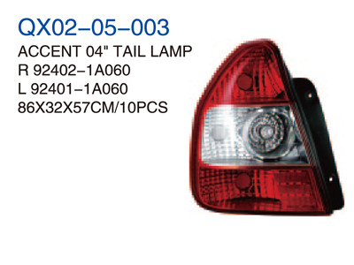 ACCEN 04" TAIL LAMP