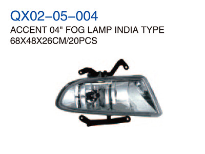 ACCEN 04" FOG LAMP INDIA TYPE