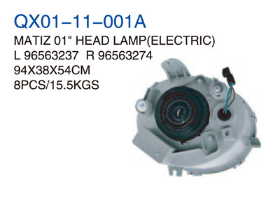 MATIZ 01"HEAD LAMP