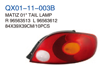 MATIZ 01"TAIL LAMP