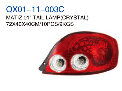 MATIZ 01"TAIL LAMP CRYSTAL