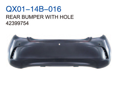 REAR BUMPER WITH HOLE