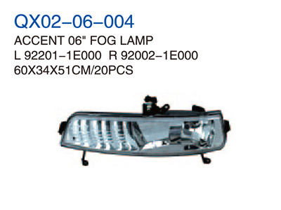 ACCENT 06" FOGLAMP