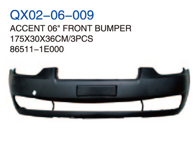 ACCENT 06" FRONT BUMPER