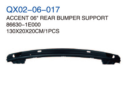 ACCENT 06" REAR BUMPER SUPPORT