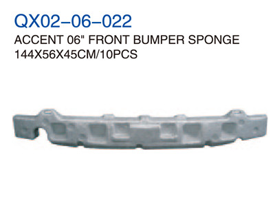 ACCENT 06" FRONT BUMPER SPONGE