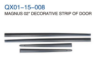 MAGNUS 02"DECORATIVE STRIP OF DOOR