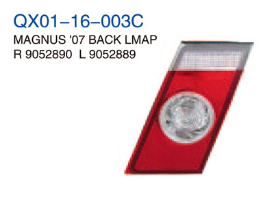 MAGNUS 07"BACK LAMP