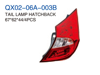 TAIL LAMP HATCHBACK