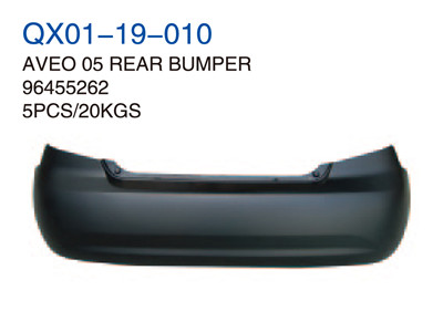 AVEO 05"REAR BUMPER