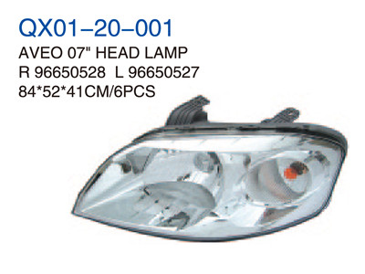 AVEO 07" HEAD LAMP