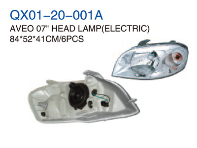 AVEO 07" HEAD LAMP ELECTRIC