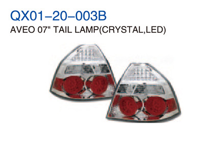 AVEO 07" TAIL LAMP  CRYSTAL LED