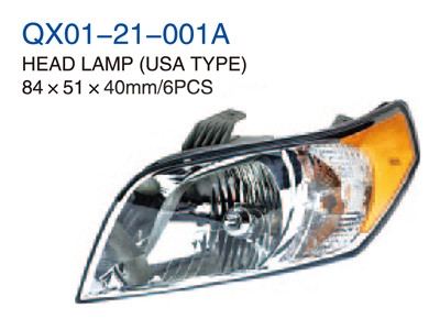 HEAD LAMP USA TYPE