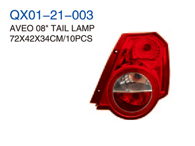 AVEO 08" TAIL LAMP 