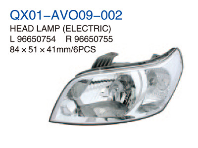 HEAD LAMP ELECTRIC