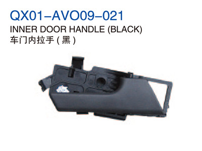 INNER DOOR HANDLE BLACK