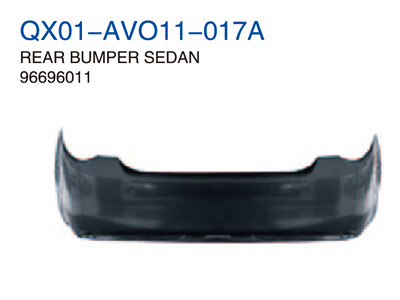 REAR BUMPER SEDAN