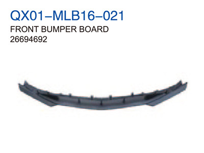 FRONT BUMPER BOARD