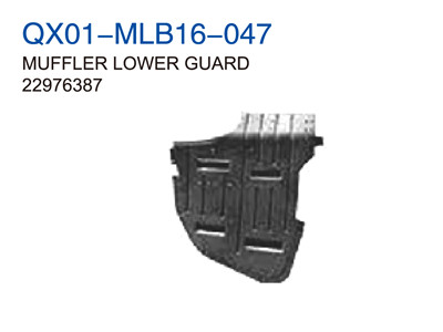 MUFFLER LOWER GUARD