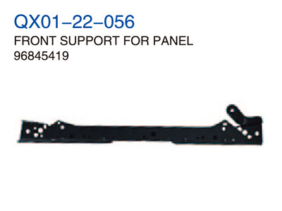 FRONT SUPPORT FOR PANEL