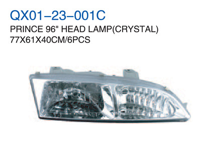 PRINCE96" HEAD LAMP CRYSTAL