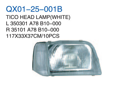 TICO HEAD LAMP WHITE