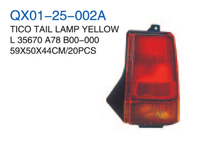 TICO TAIL LAMP YELLOW