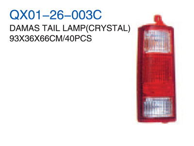 DAMAS TAIL LAMP CRYSTAL